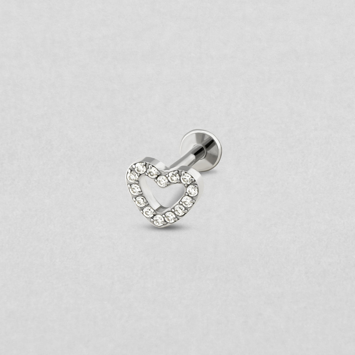 TOP LOVE CZ SILVER