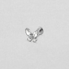 TOP BUTTERFLY
SILVER