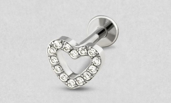 LOVE CZ SILVER